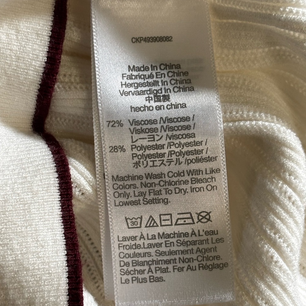 Madewell Cream Sweater size M - Picture 7 of 8